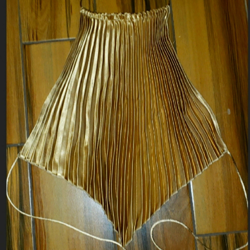 Gold handkerchief shirt